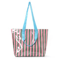 Stylish Striped Large Capacity Waterproof Shoulder Bag MK2BLW6W10BBG560