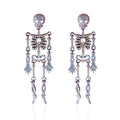 Skull Drop Earrings - DippedShop Wholesale - #9123