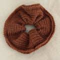Stylish Solid Color Knit Ruffled Hair Scrunchies MK2BW6W6HSR59