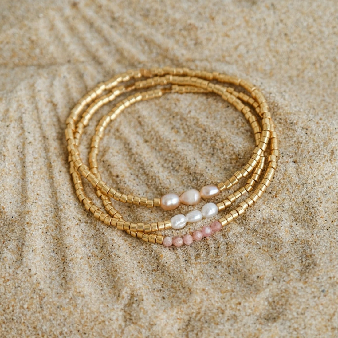 Pearl Chain Bracelet - DippedShop Wholesale - #3155