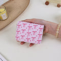 Sweet Mini Bowknot Print Coin Purse Wallet 6S10BWB120
