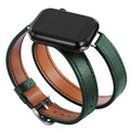 Simple Solid Color PU Leather Watch Band 6W6JWA135