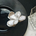 Luxury Rhinestone Flower Petal Acetate Hair Claw 8AS6HCP273L