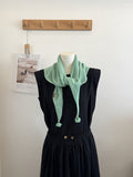 Knit Triangle Scarf - DippedShop Wholesale - #8467
