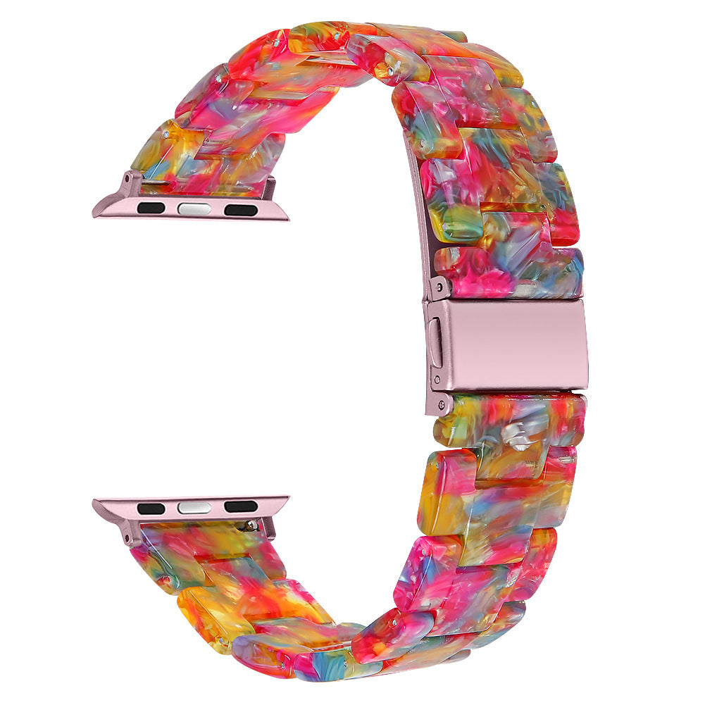 Natural Resin Solid Color Watch Band 6W6JWA94