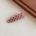 Simple Polka Dots Acetate Hair Claw Clip MK2PPIM6W6HCP1268