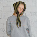 Simple Color Block Striped Triangle Scarf 6W6NSW268