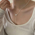 Minimalist Double Layered Snake Chain Necklace 6W6JNC429
