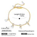 Minimalist Gold Plated Cubic Zirconia Bangle Bracelet 6W6JBR598