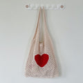 Heart Hollow Knit Tote - DippedShop Wholesale - #6851