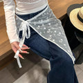 Floral Lace Wrap Skirt - DippedShop Wholesale - #9971