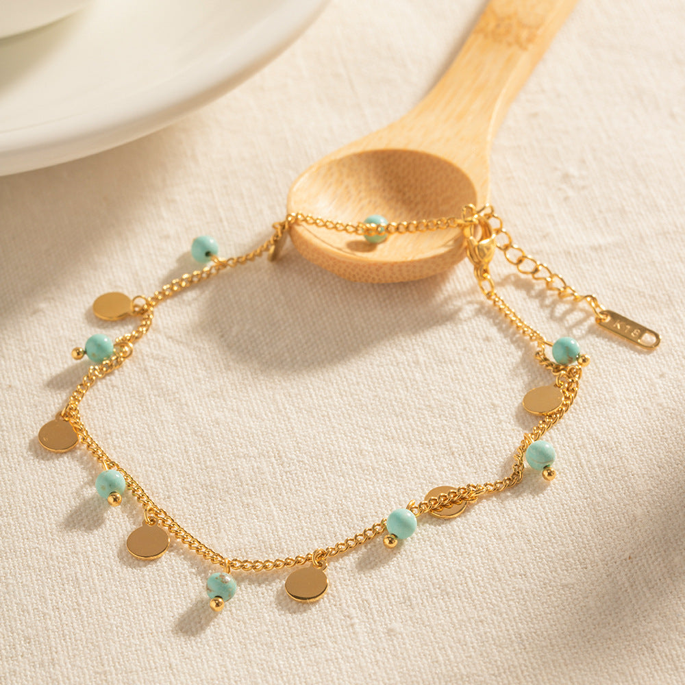 Minimalist Blue Bead Pendants - DippedShop Wholesale - #0803