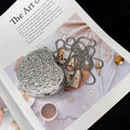 Glitter Rhinestone Acrylic Mini Apple Crossbody Bag 6W10BBG1736