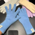 Faux Fur Touchscreen Gloves - DippedShop Wholesale - #3955