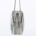 Boho Studded Tassel Mini Crossbody Bag 6W10BBG2407