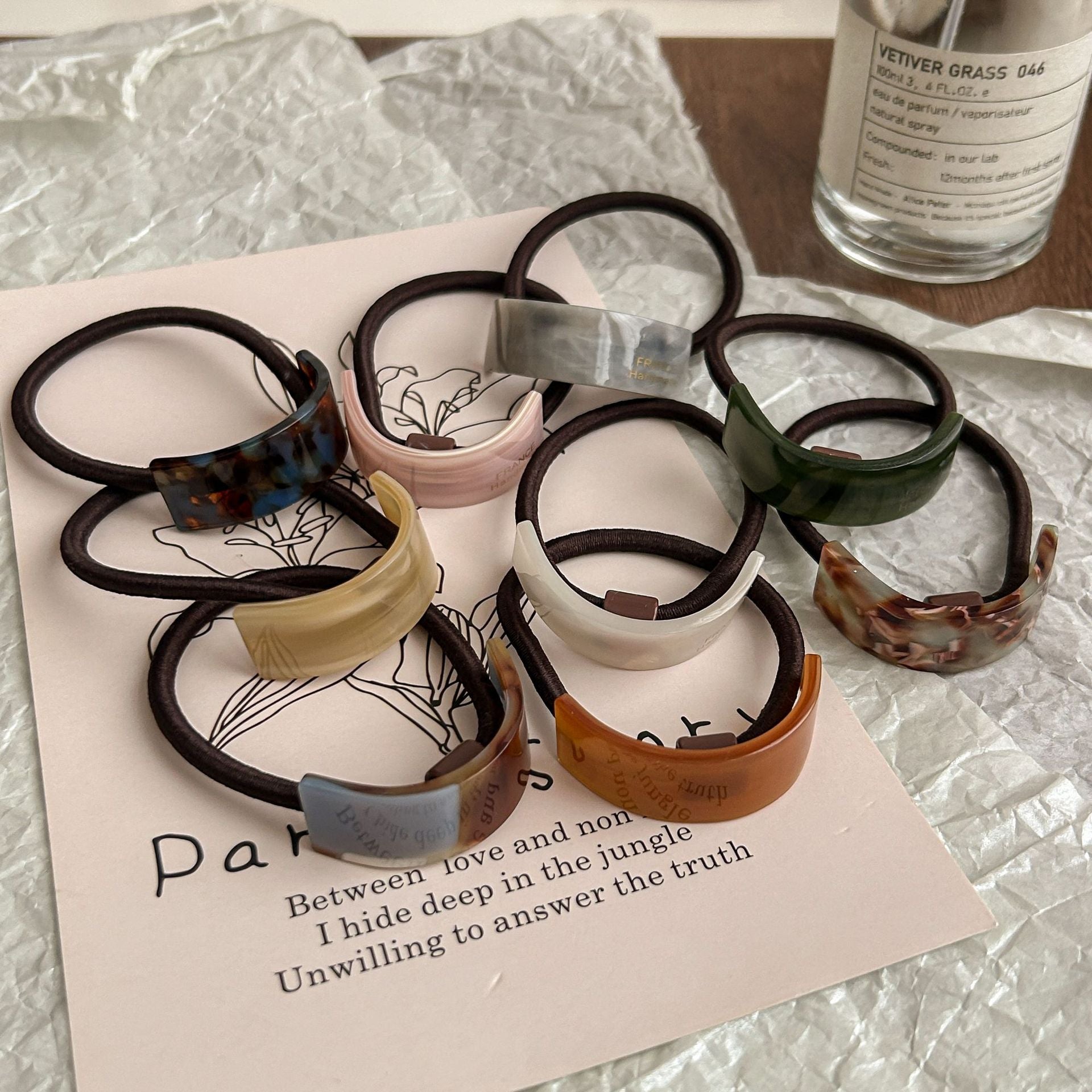 Cuff Ponytail Hair Tie - DippedShop Wholesale - #4115