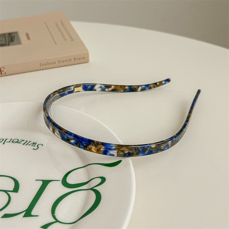 Vintage Leopard Pattern Non Slip Acetate Headband MK2SPM6W6HBD36