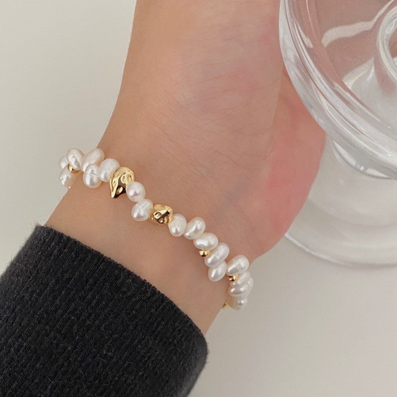 Minimalist Pearl Beaded Bracelet - DippedShop Wholesale - #0979