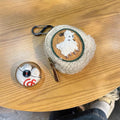 Cute Mini Lamb Wool Coin Purse Earbud Case 6S10BWB107
