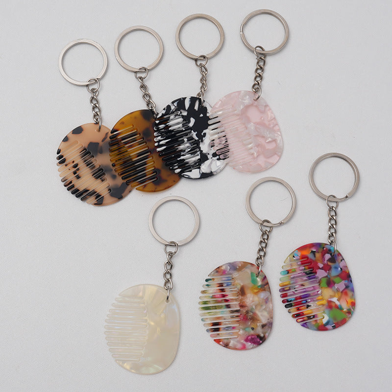 Hair Comb Keychain Charm - DippedShop Wholesale - #7539