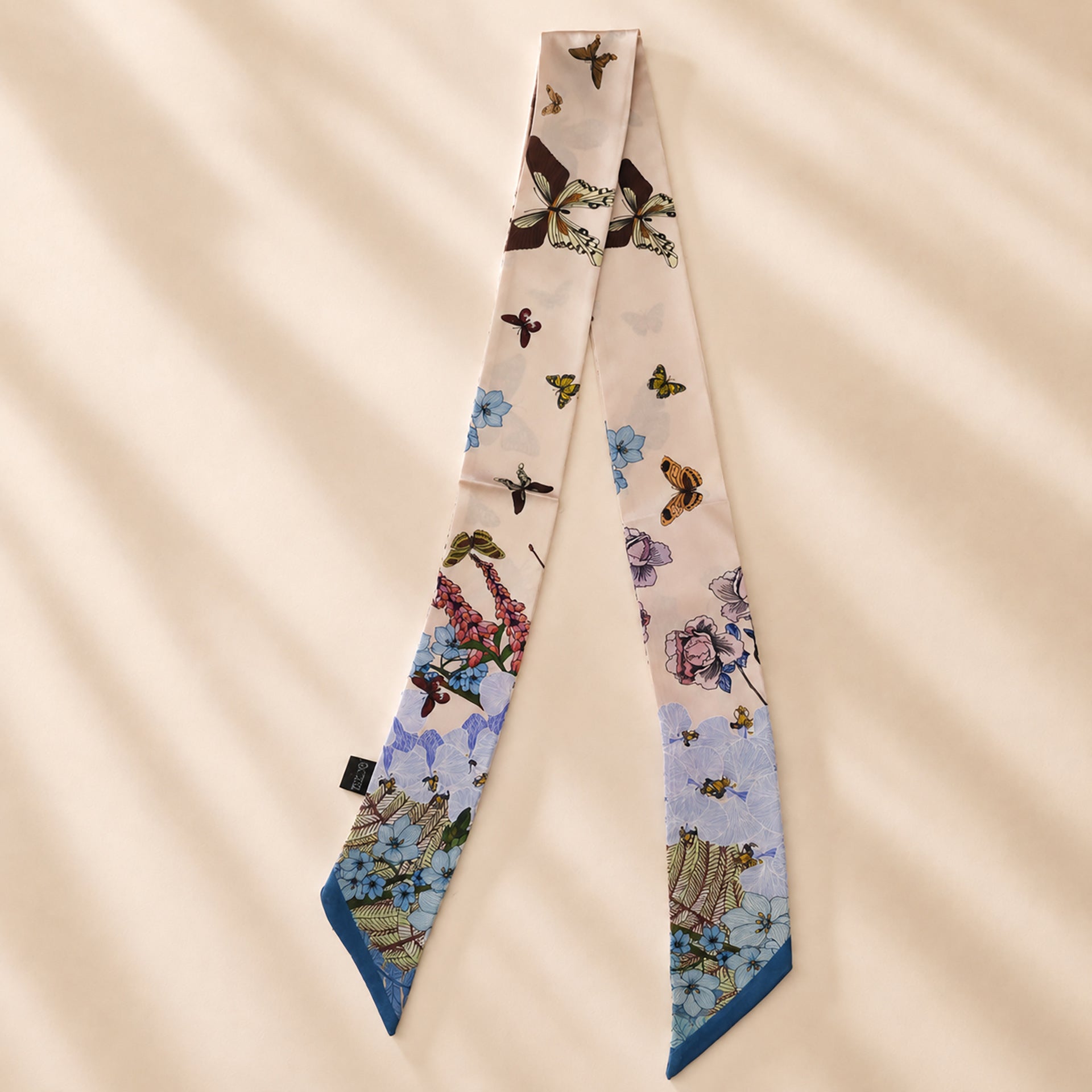 Cute Polka Dots Print Silk Scarf 6W6NSI251
