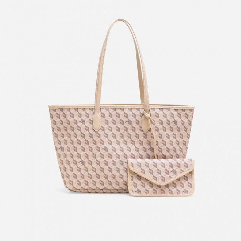 Fashion Color Block Large Capacity Tote Bag 6W10BBG1977