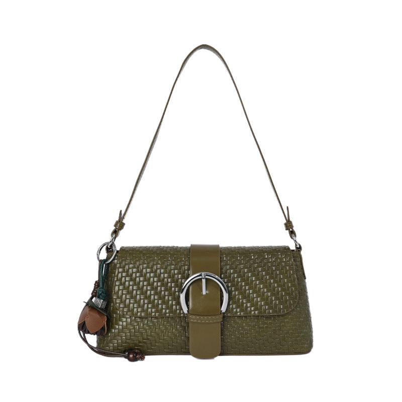 French Style Woven Underarm Shoulder Bag 6W10BBG1894