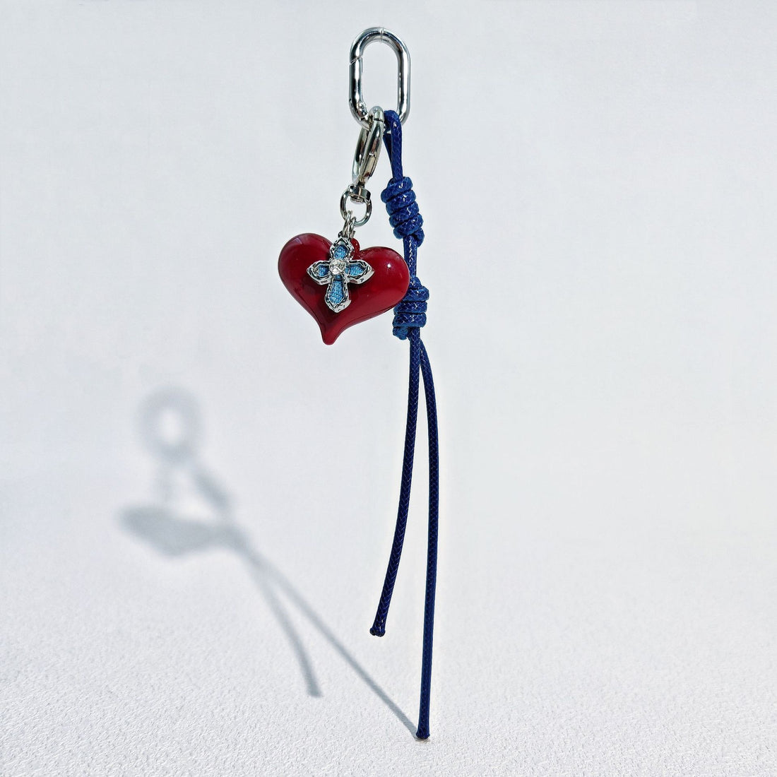 Heart Pendant Bag Charm - DippedShop Wholesale - #9235