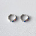 Cubic Zirconia Hoop Earrings - DippedShop Wholesale - #2435