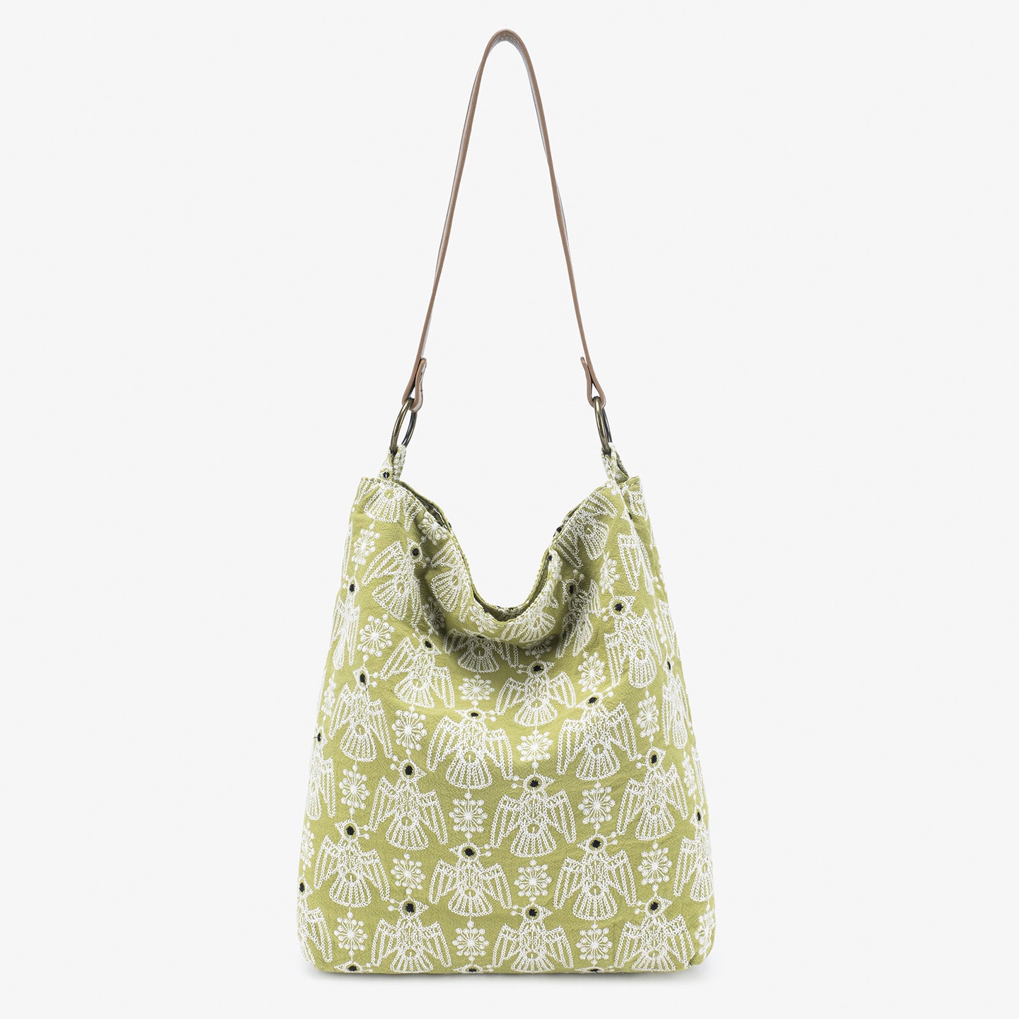 Ethnic-Style Bird Embroidery Portable Shoulder Bag 6W10BBG1932