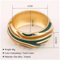 Vintage Chunky Enamel Bangle - DippedShop Wholesale - #6243