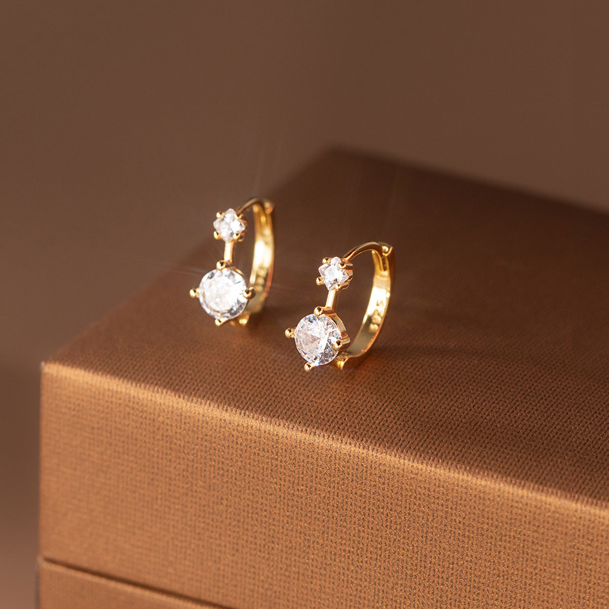Elegant Gold Plated Sparking C - DippedShop Wholesale - #9875