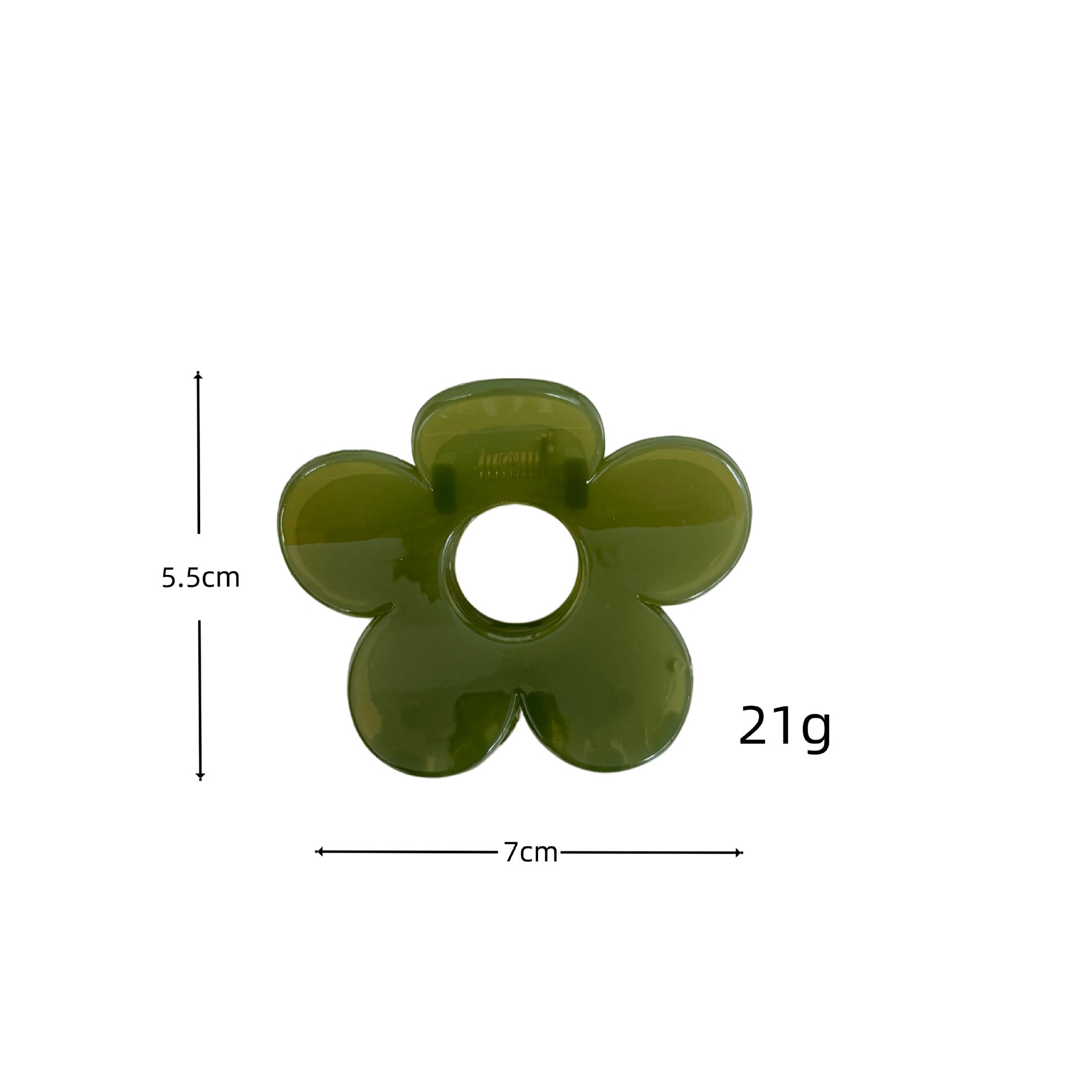 Candy Color Flower Hair Clips - DippedShop Wholesale - #9107