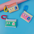 Cute Catroon Print Trifold Portable Card Wallet 6S10BWB90