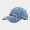 Embroidered Daisy Baseball Cap - DippedShop Wholesale - #5027
