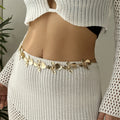 Sexy Gold Plated Flower Link W - DippedShop Wholesale - #5827