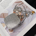 Glitter Rhinestone Acrylic Mini Apple Crossbody Bag 6W10BBG1736