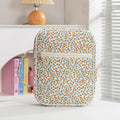 Sweet Bowknot Print Quilt Shell Cosmetic Bag 6S5CO100