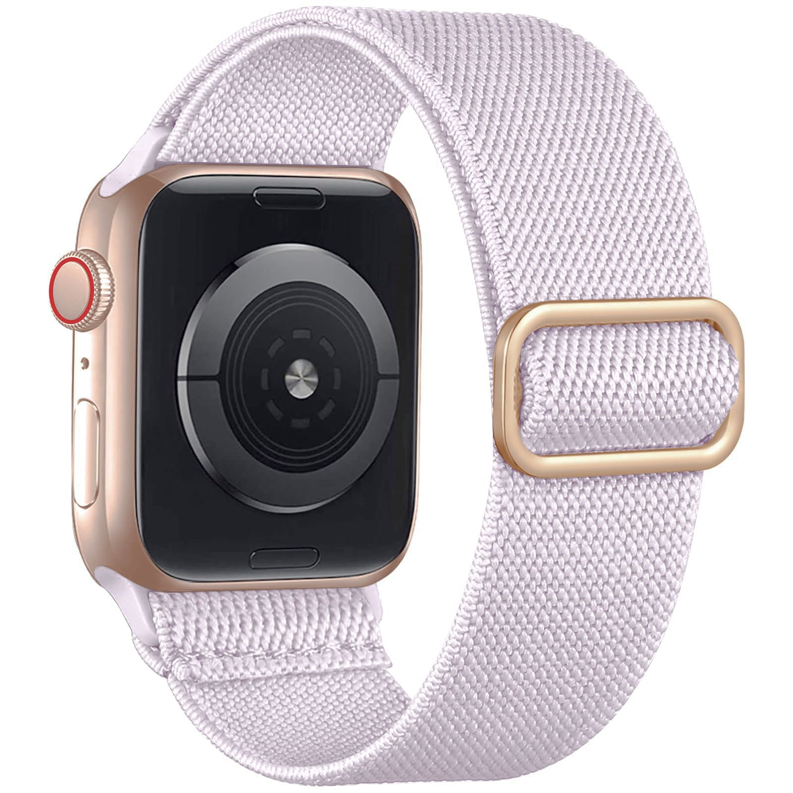 Minimalist Solid Color Nylon Weave Watch Band 6W6JWA111