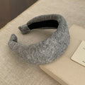 Plush Wide Headband - DippedShop Wholesale - #9779