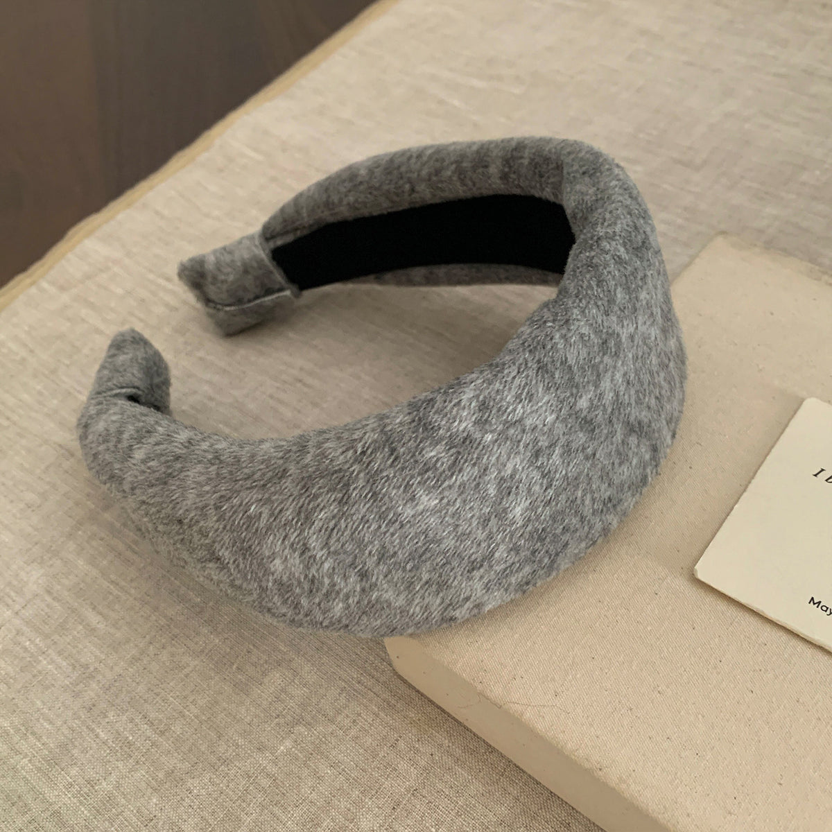 Plush Wide Headband - DippedShop Wholesale - #9779