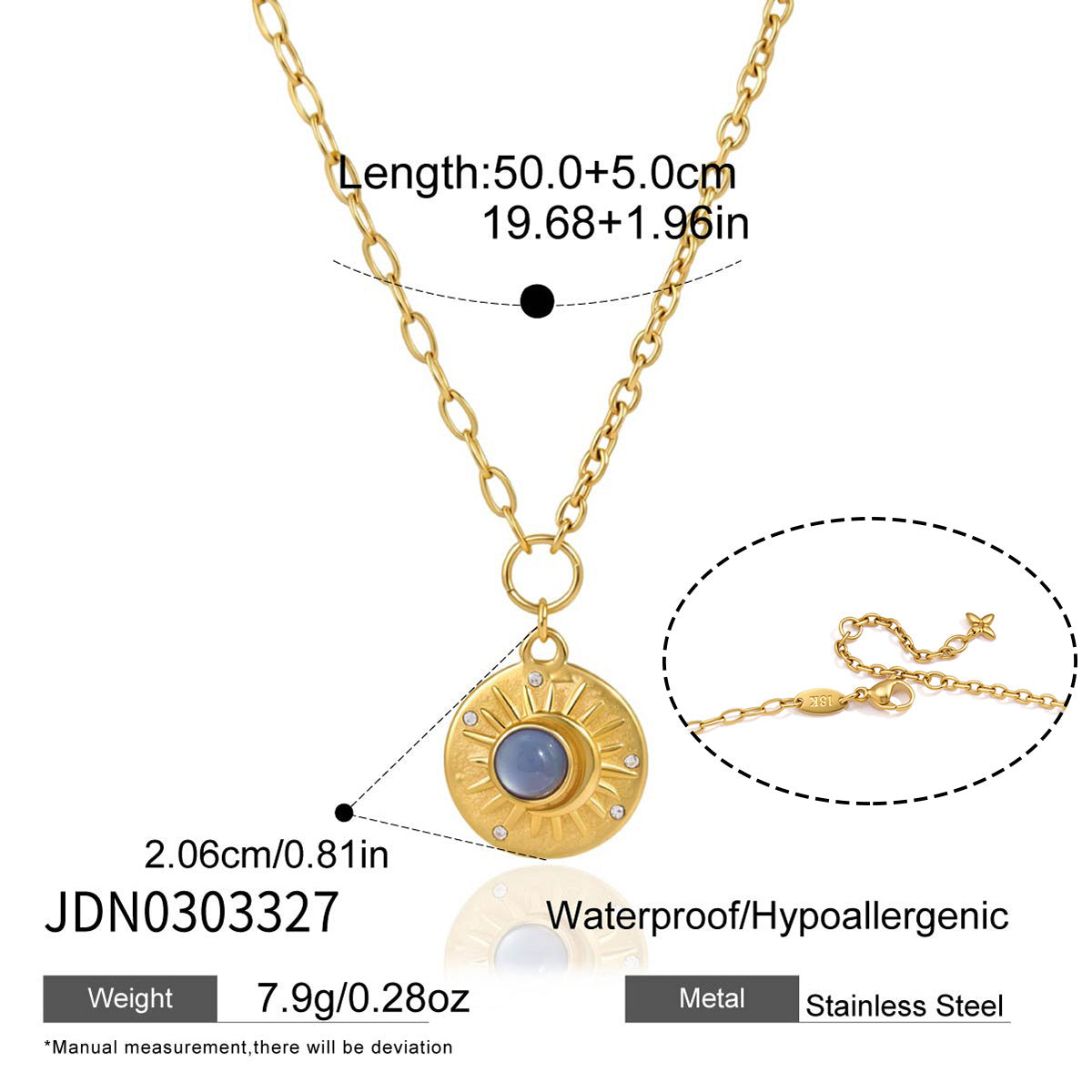 Elegant Disc Sunflower Pendant Choker Necklace 6W6JNC686