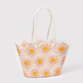 Flower Crochet Beach Bag - DippedShop Wholesale - #4483