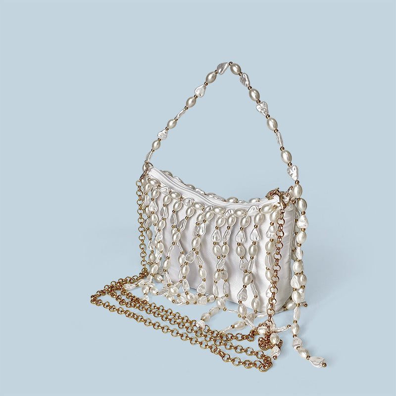 Irregular Pearl Party Shoulder Bag DP25C684