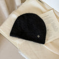 Slouchy Solid Color Warm Knit Beanie Hat 6W6HAT659