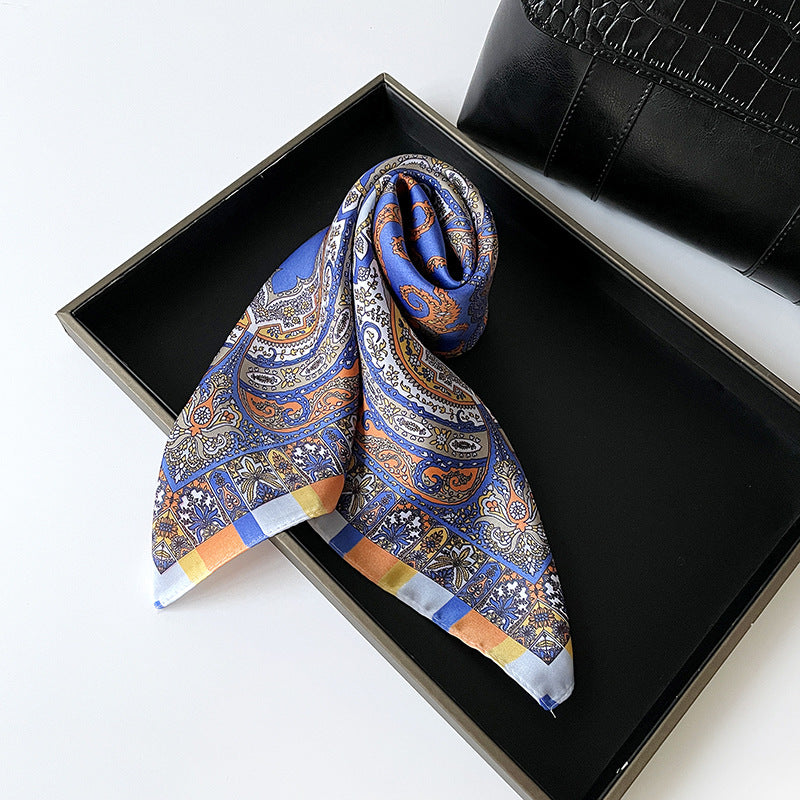 Boho Paisley Print Handbag Accessory Head Scarf MK2BW6W6NSI29
