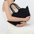 Hand-woven Hollow Beach Tote - DippedShop Wholesale - #7987