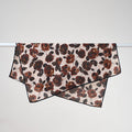 Elegant Floral Square Scarf - DippedShop Wholesale - #8371
