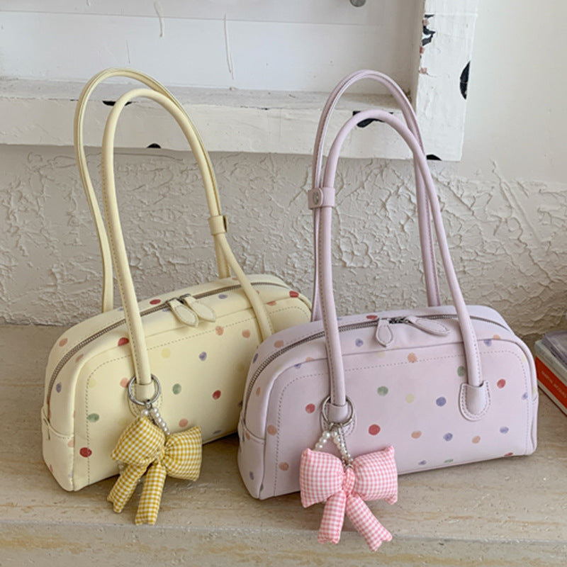 Polka Dot Underarm Bag - DippedShop Wholesale - #6291