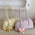 Sweet Color Block Polka Dots Underarm Bag 6W10BBG1373